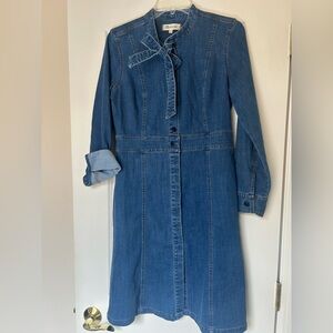 Madewell Women's Denim Dress Size 8